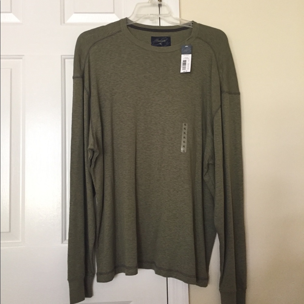 Roundtree & Yorke XL long sleeve tee green